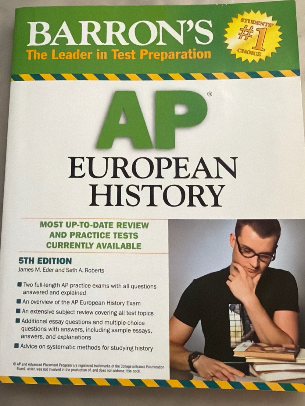 Barton’s AP European History Test Prep Book with Practice Exams